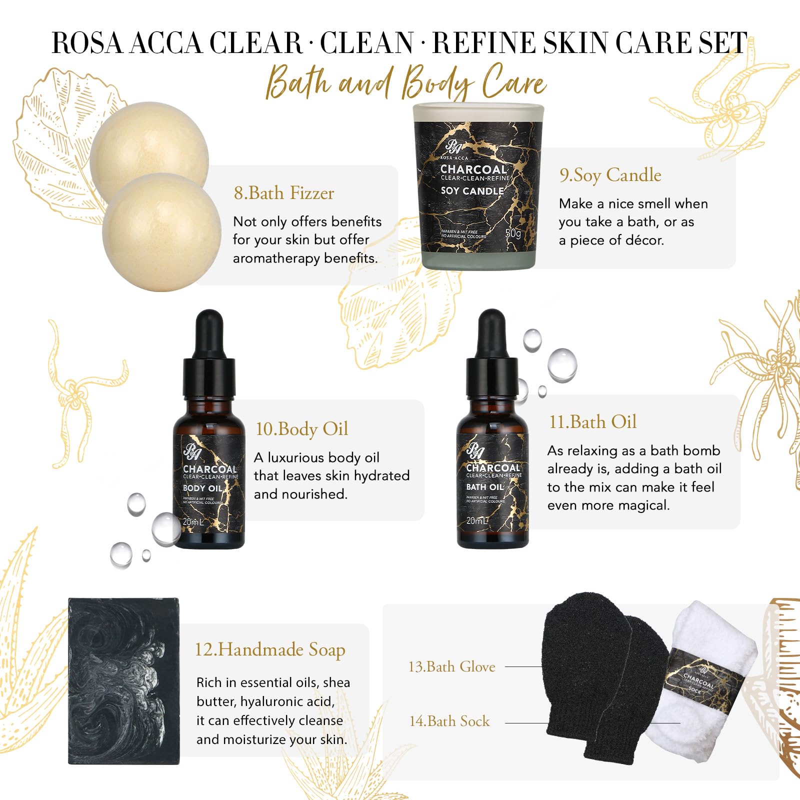 RA ROSA ACCA clay mask for deep cleansing and refreshed skin