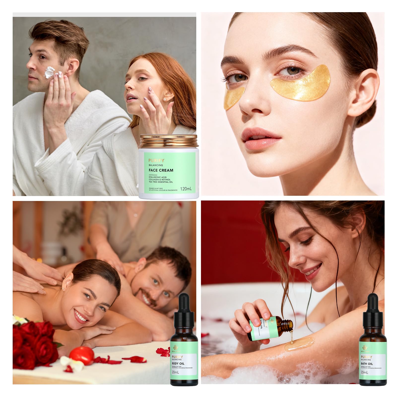 RA ROSA ACCA collagen under-eye mask soothes tired eyes