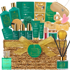 RA ROSA ACCA gift basket ready for a luxurious self-care moment.