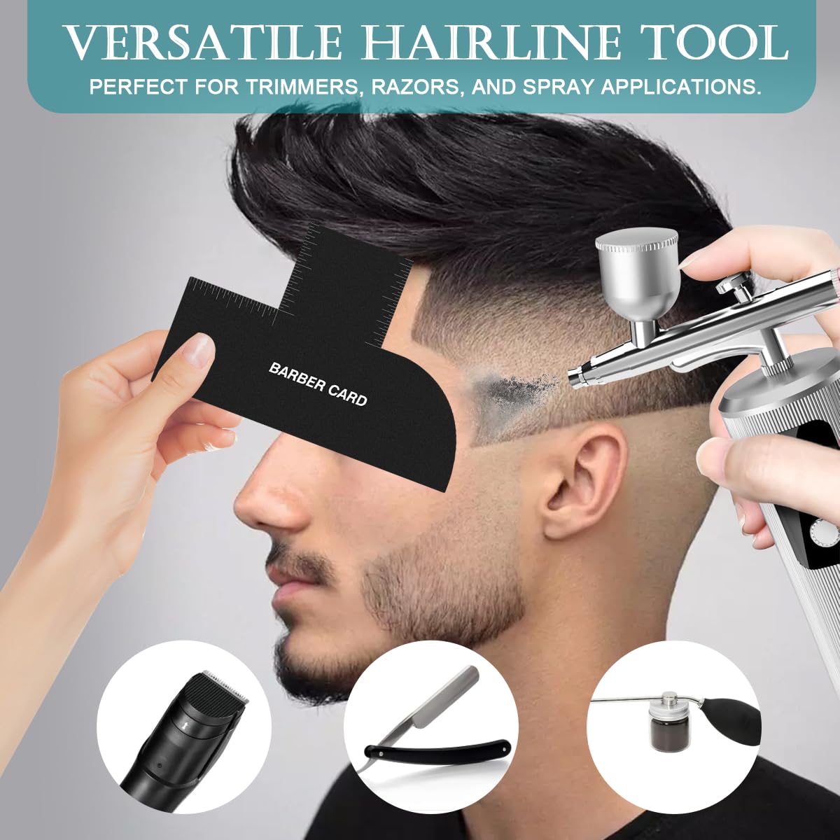 Racgrul Enhancement Card flexible durable material adapts to various head shapes