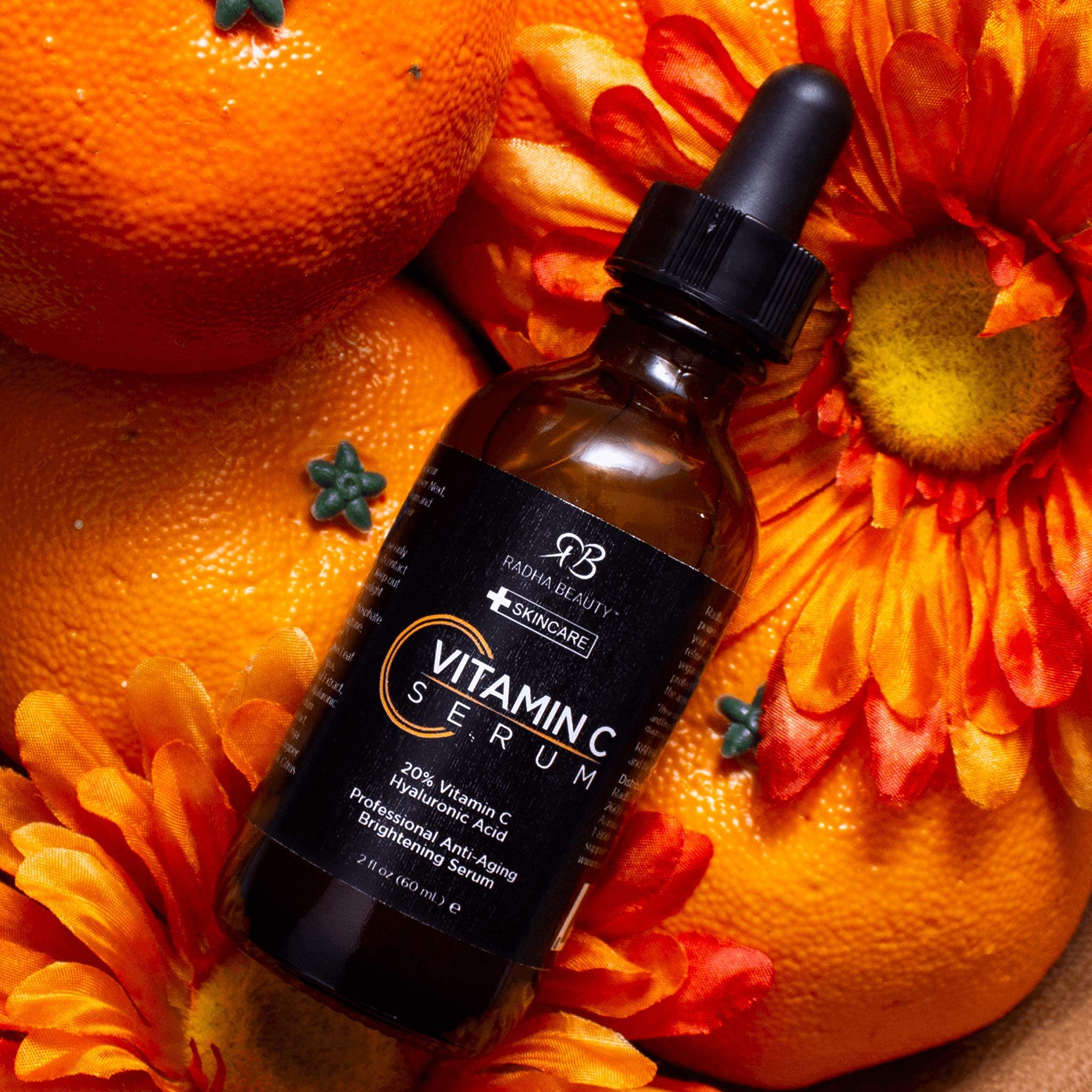 Radha Beauty Vitamin C Serum with hyaluronic acid for hydration