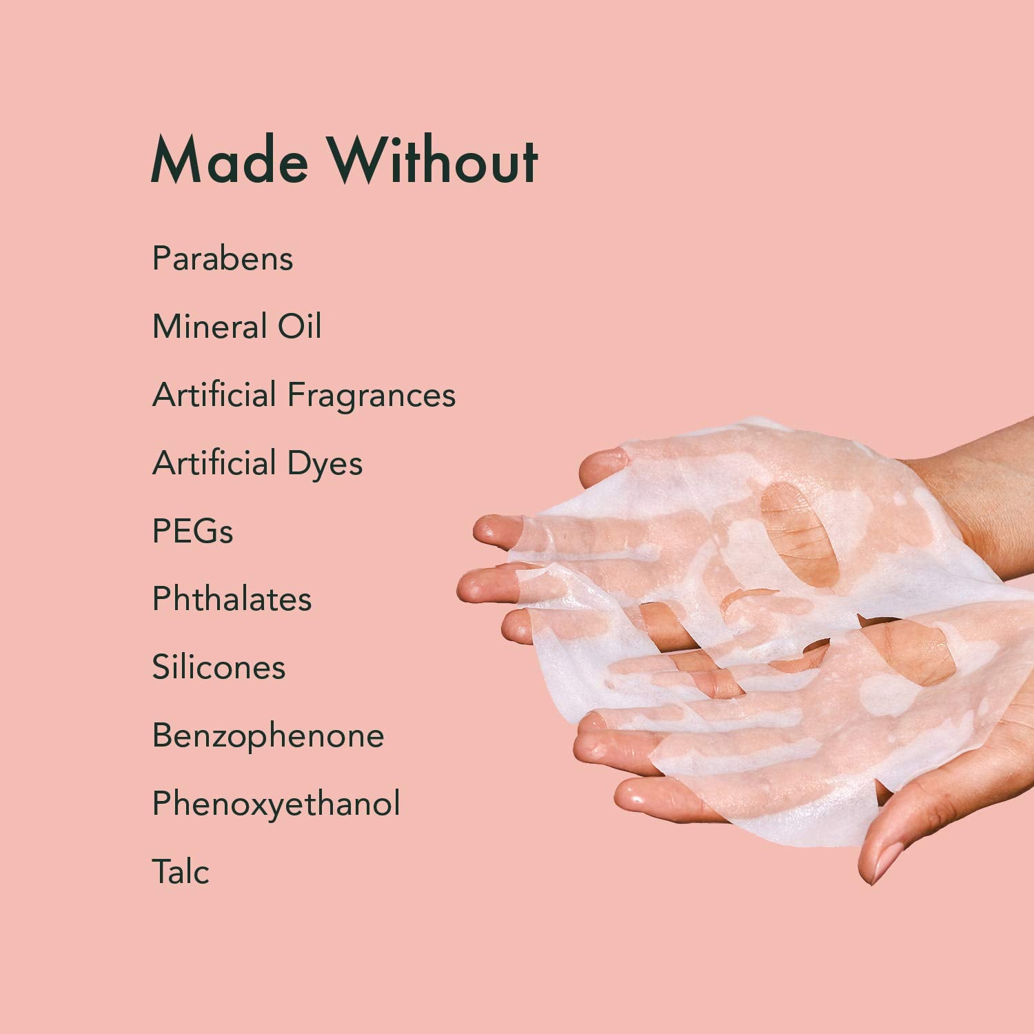 Rael at-home pamper session with sheet masks ready for use