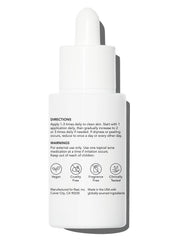 Rael Serum texture closeup reveals lightweight formula suitable for sensitive skin