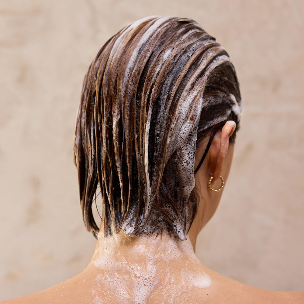 Rahua Aloe Vera Shampoo in eco-friendly packaging underscoring sustainable beauty.