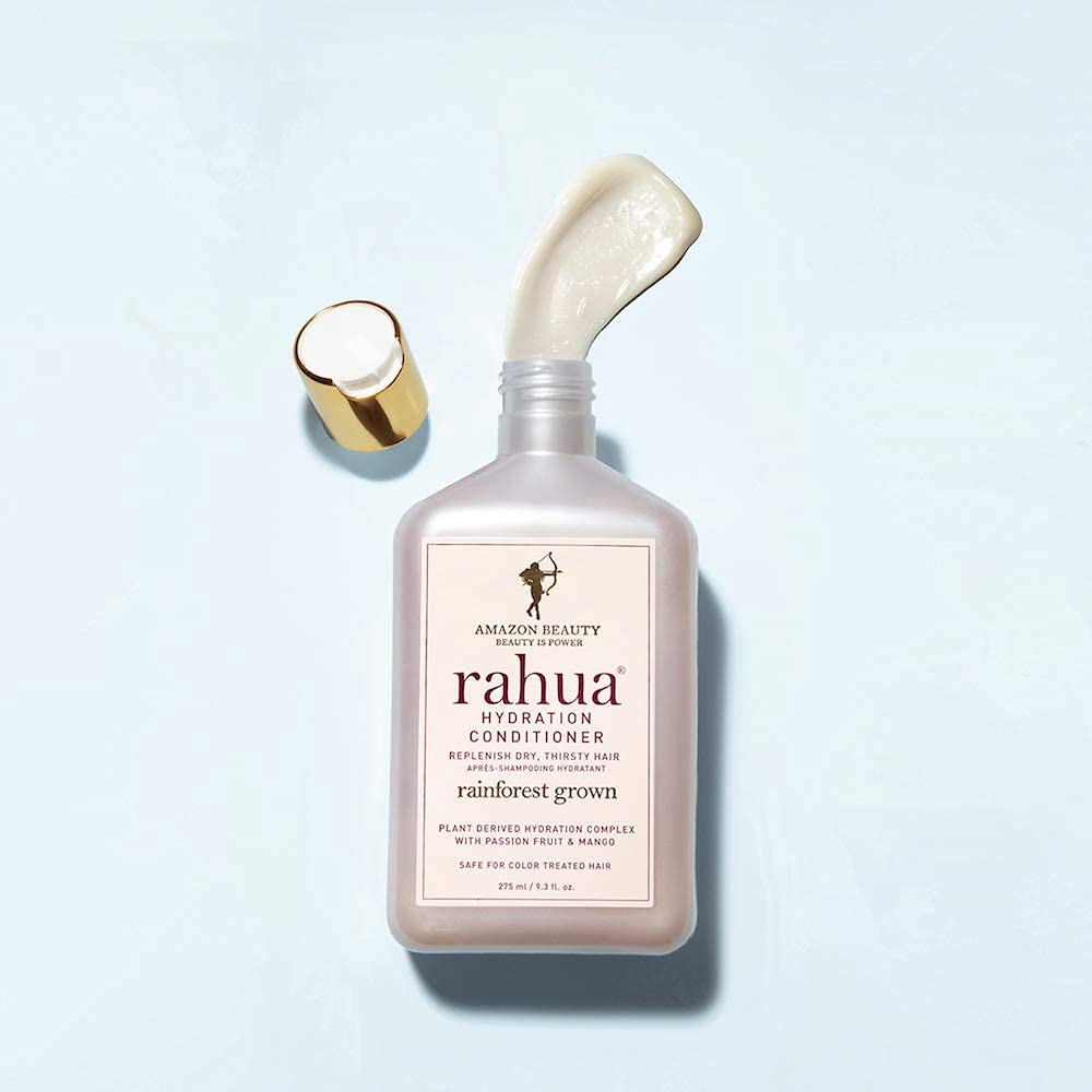 Rahua Hydration Conditioner application on hair shows detangling in action