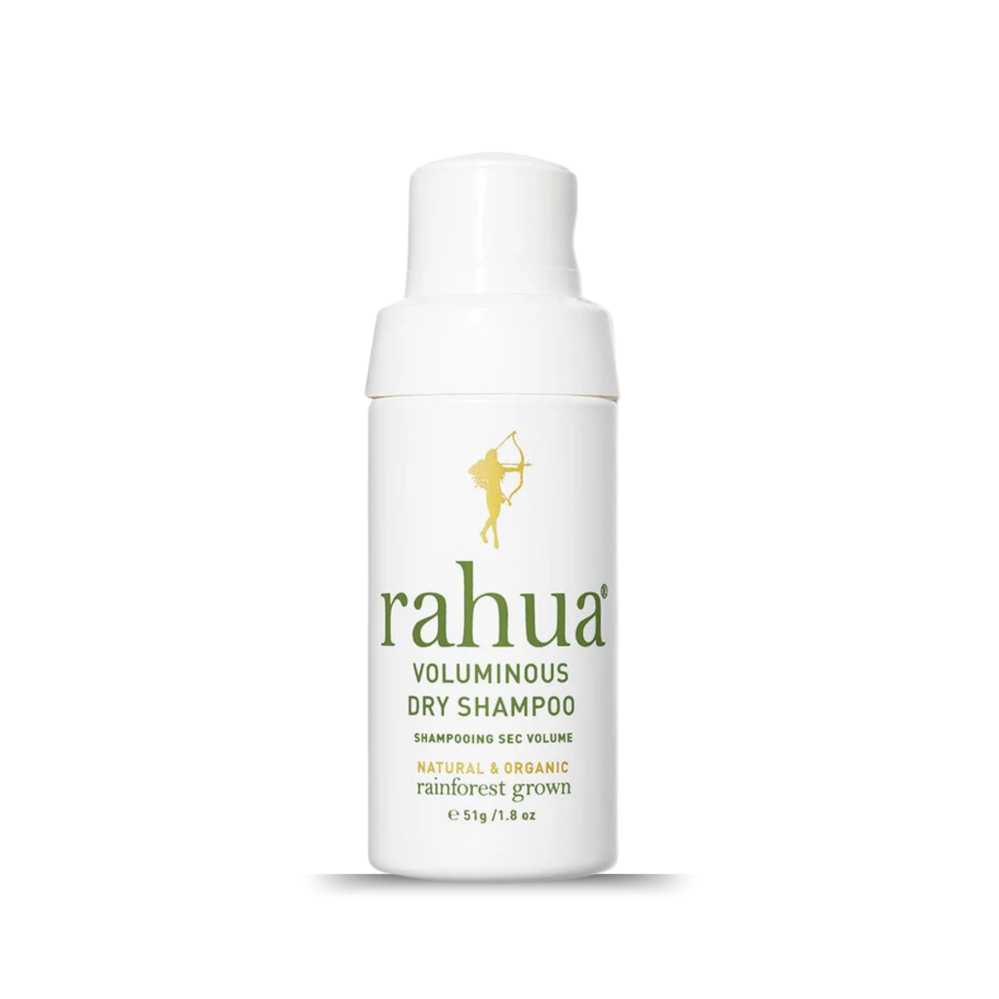 Rahua Voluminous Dry Shampoo cap-twist for quick refresh