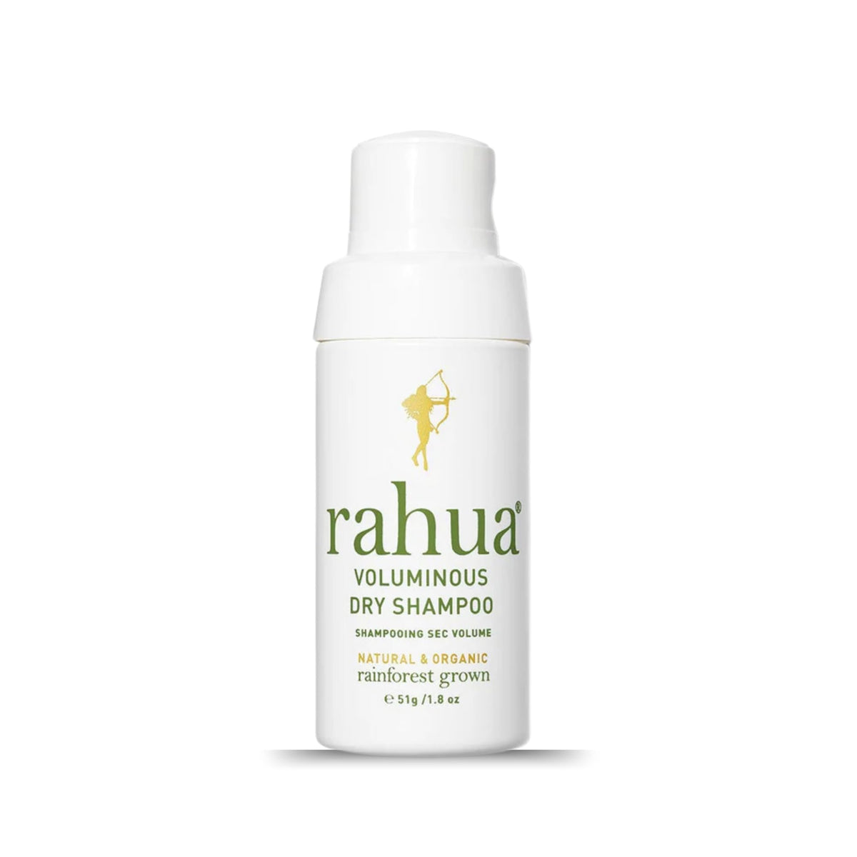 Rahua Voluminous Dry Shampoo cap-twist for quick refresh
