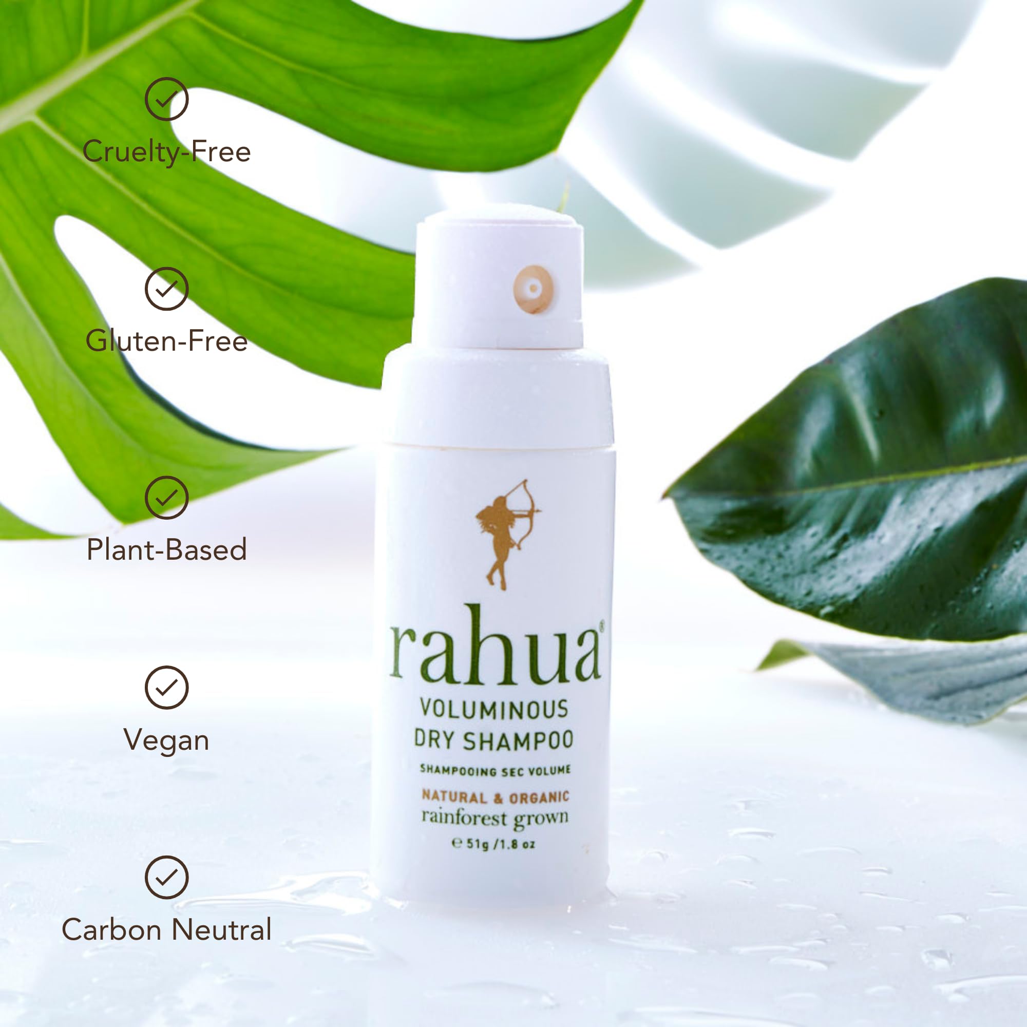 Rahua Voluminous Dry Shampoo hair-lift-volume demonstrates instant texture and lift