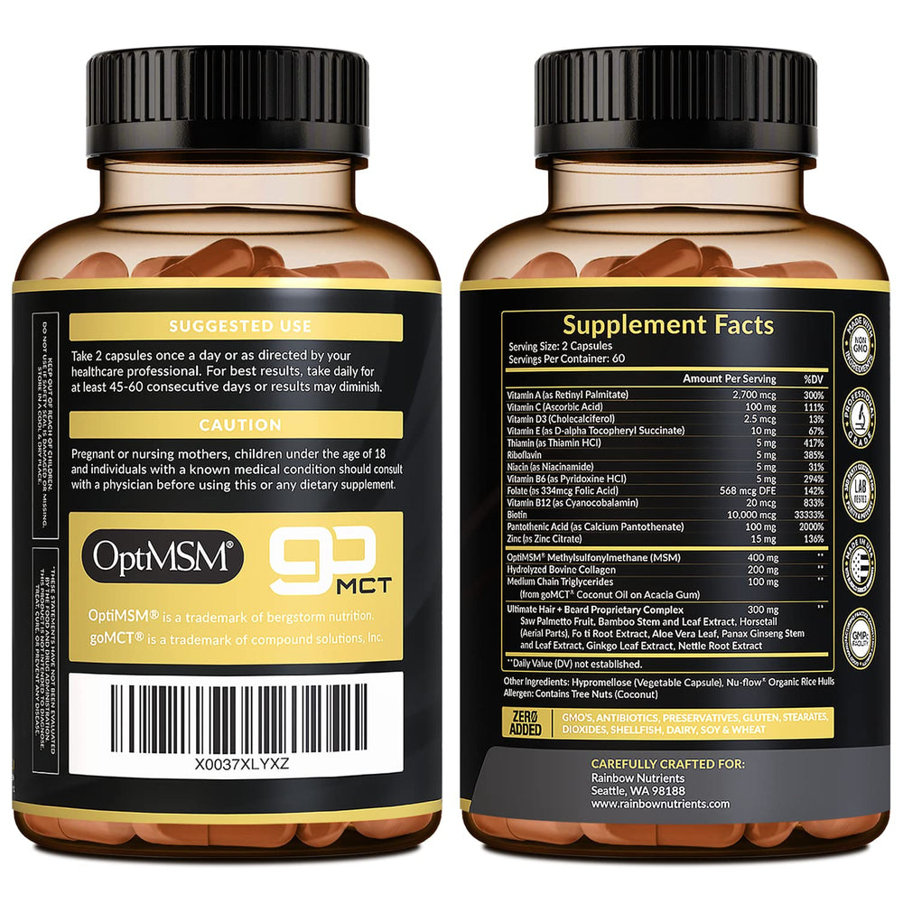 Rainbow Nutrients daily routine pills arranged neatly for consistent supplementation.