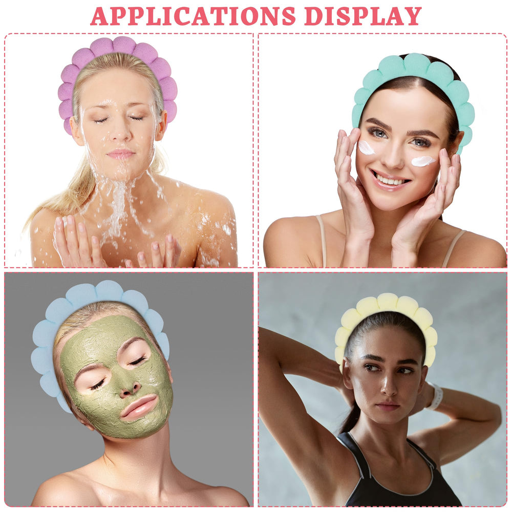 RAISEY spa headband gift-ready bulk pack on display