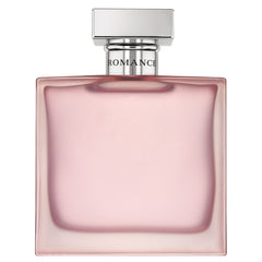Ralph Lauren Beyond Romance bottle closeup with frosted pink glass for evening allure