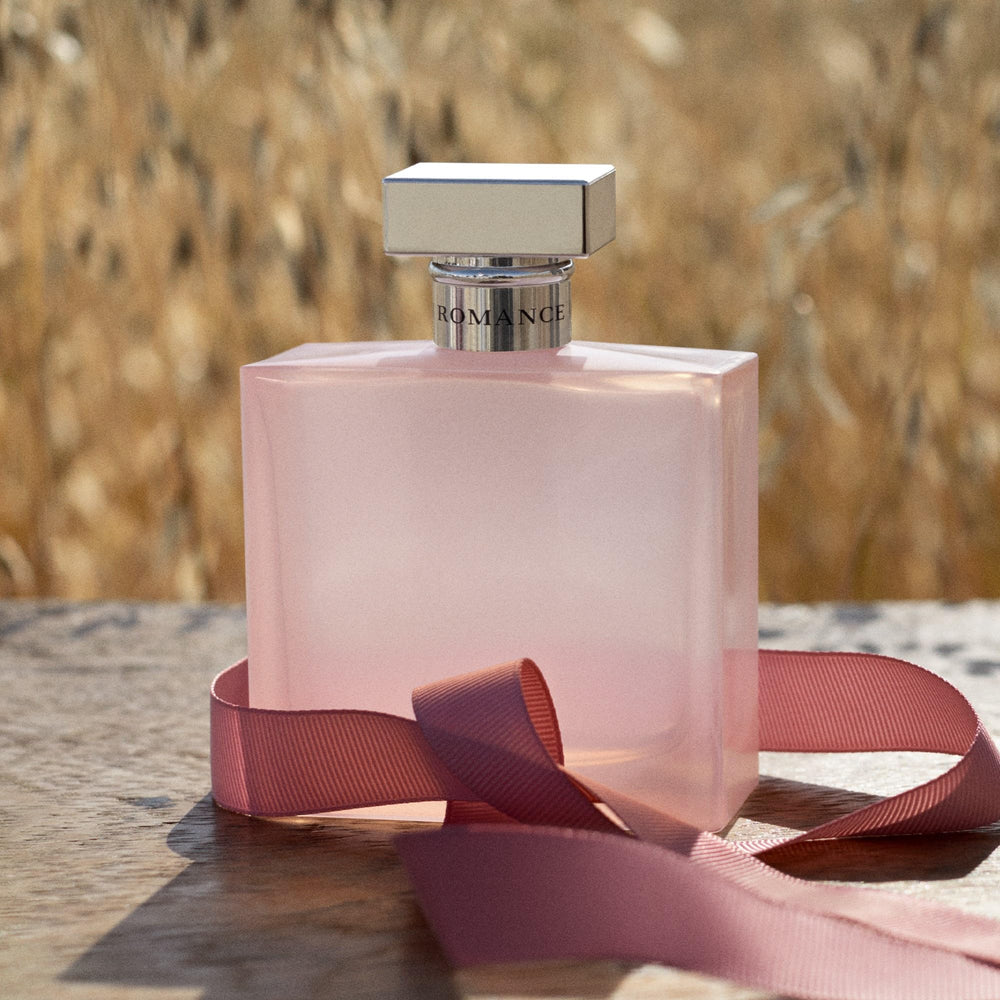 Ralph Lauren Fragrances branding on Beyond Romance packaging conveys luxury gifting appeal