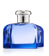 Ralph Lauren Blue EDT bottle with silver cap ready for daily wear.