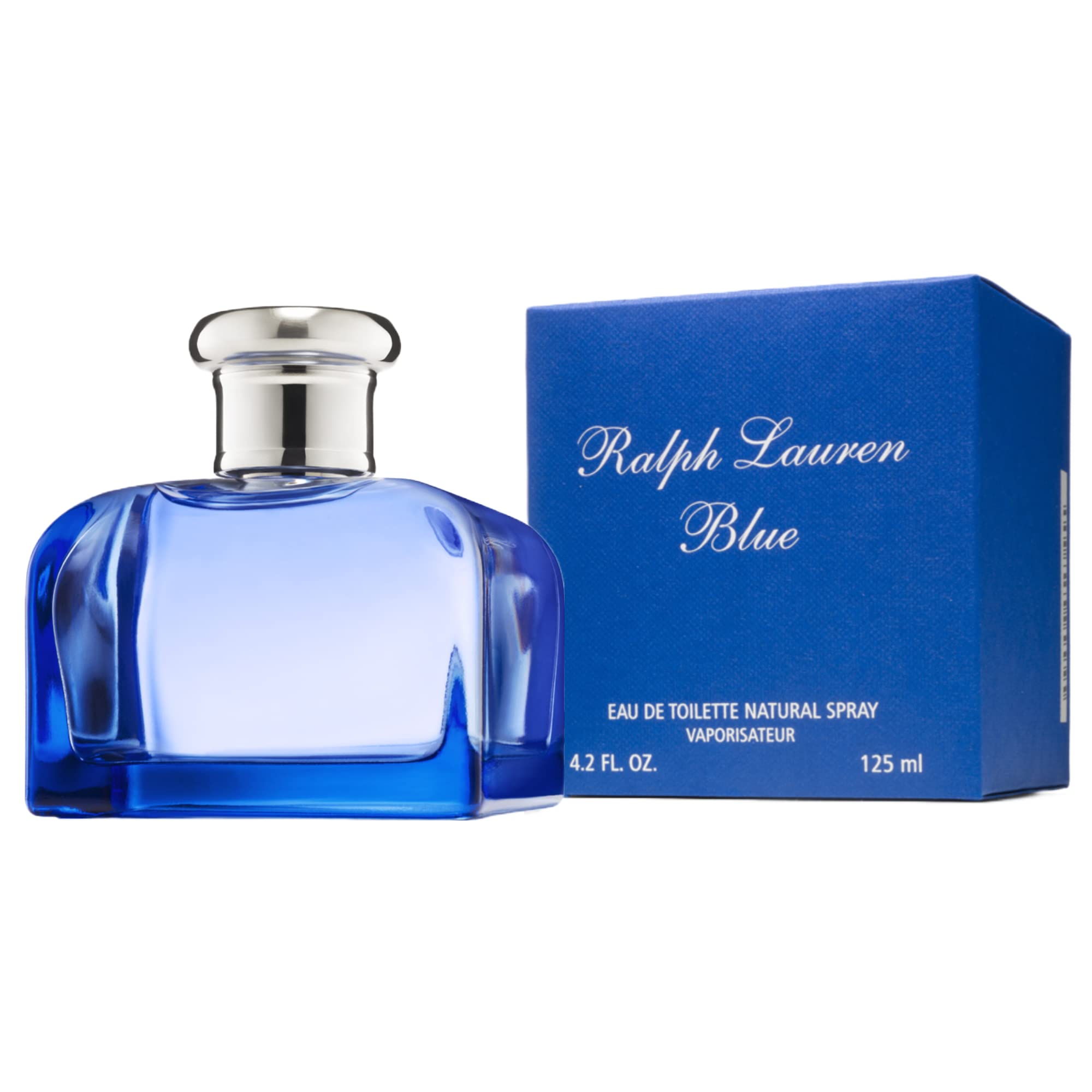 Ralph Lauren Blue EDT lotus close-up hints fresh floral notes.