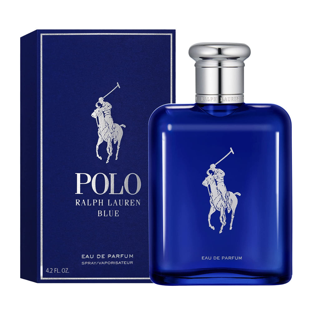 Polo Blue aqua inspired packaging highlighting seaside lifestyle and energy