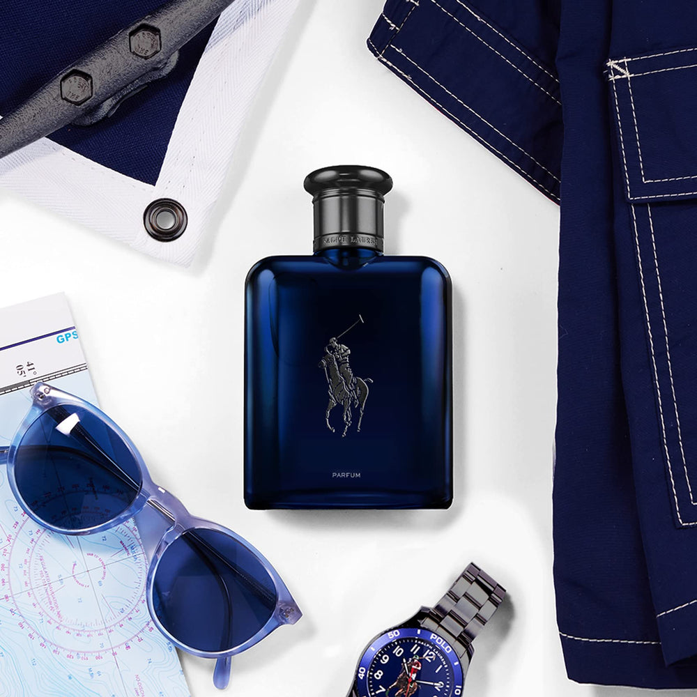 Polo Blue citrus note adds sparkling mandarin for uplifting daytime scent