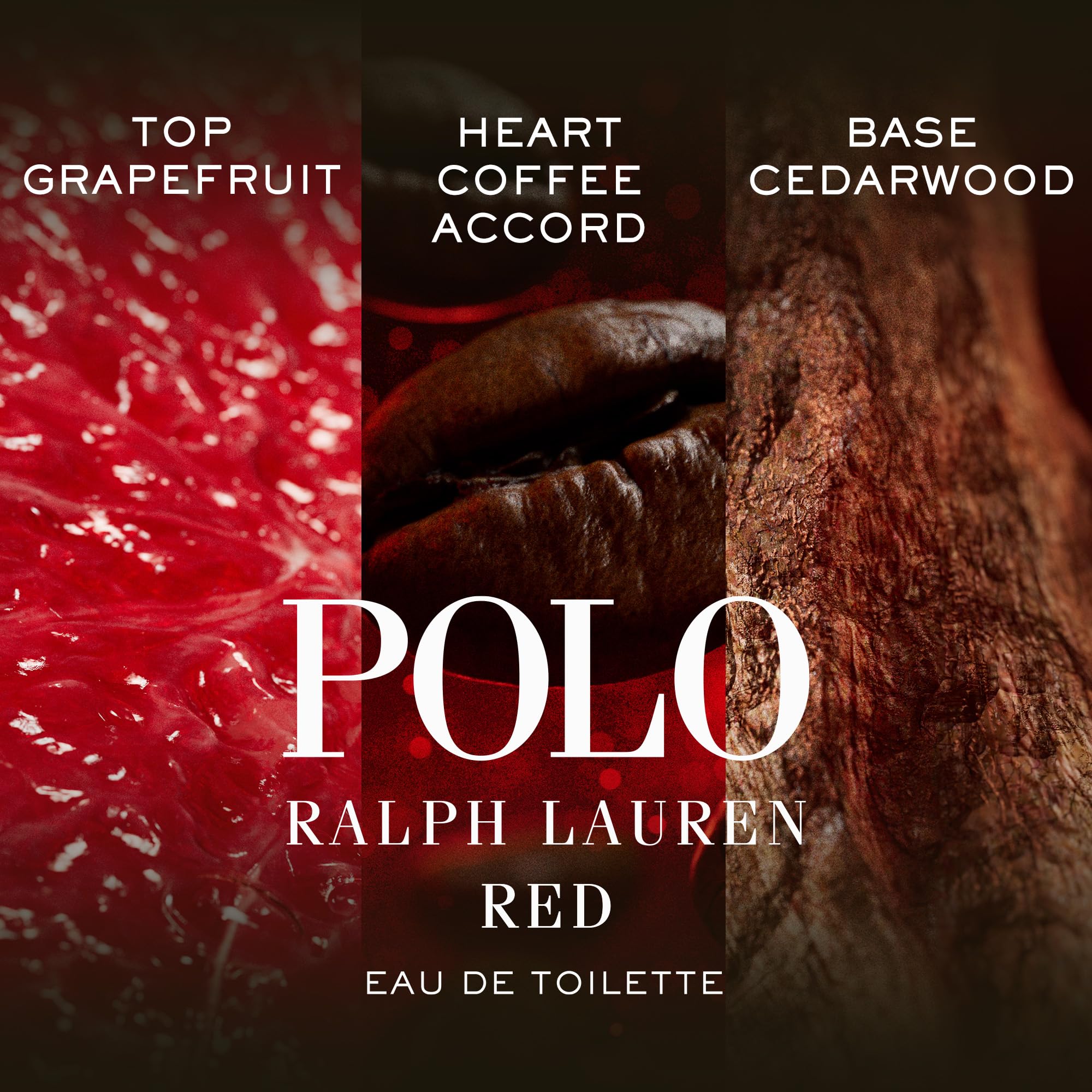 Ralph Lauren Polo Red deodorant stick during application for daily confidence.
