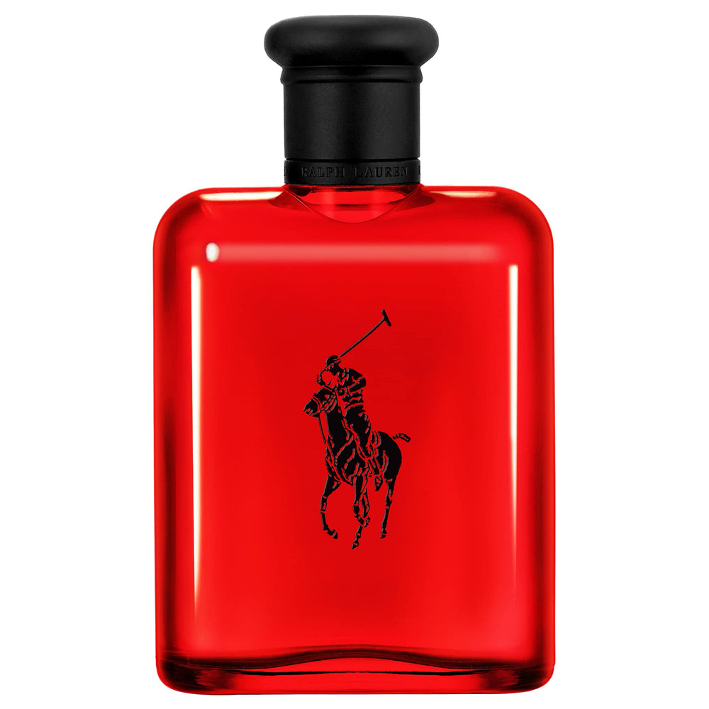 Polo Red EDT bottle front by Ralph Lauren for confident daily wear.