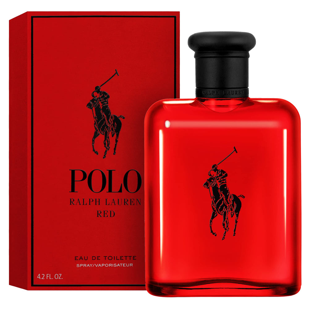 Polo Red EDT redwood texture shot evokes rugged sophistication.