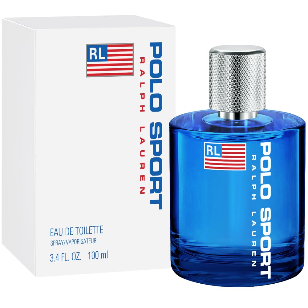 Polo Sport spray at pulse points for lasting freshness
