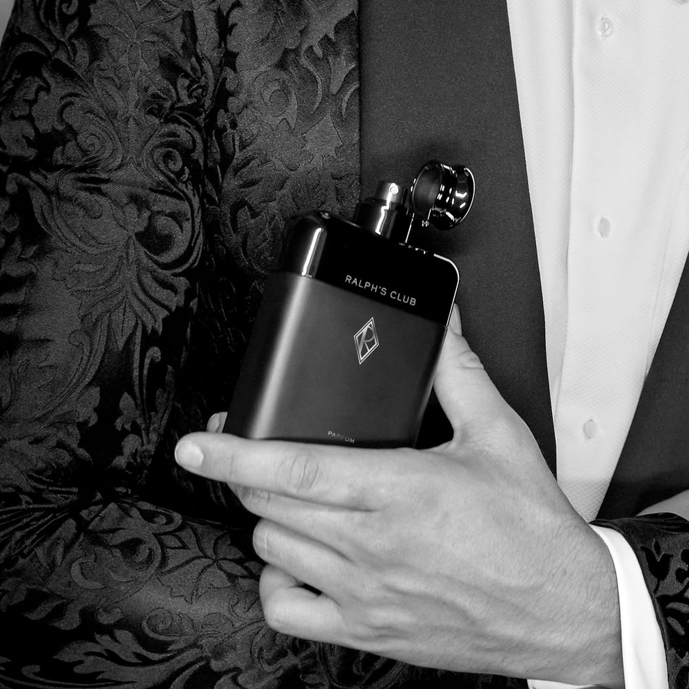 Ralph's Club lavandin and cardamom detail for a spicy, sophisticated aura
