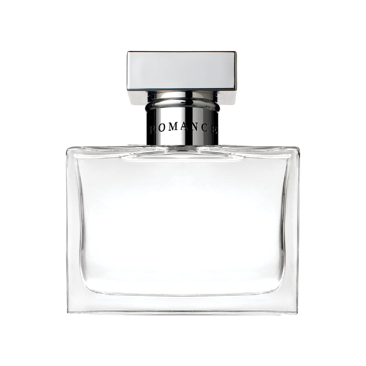 Ralph Lauren Romance bottle closeup highlighting rose notes for an elegant everyday fragrance.