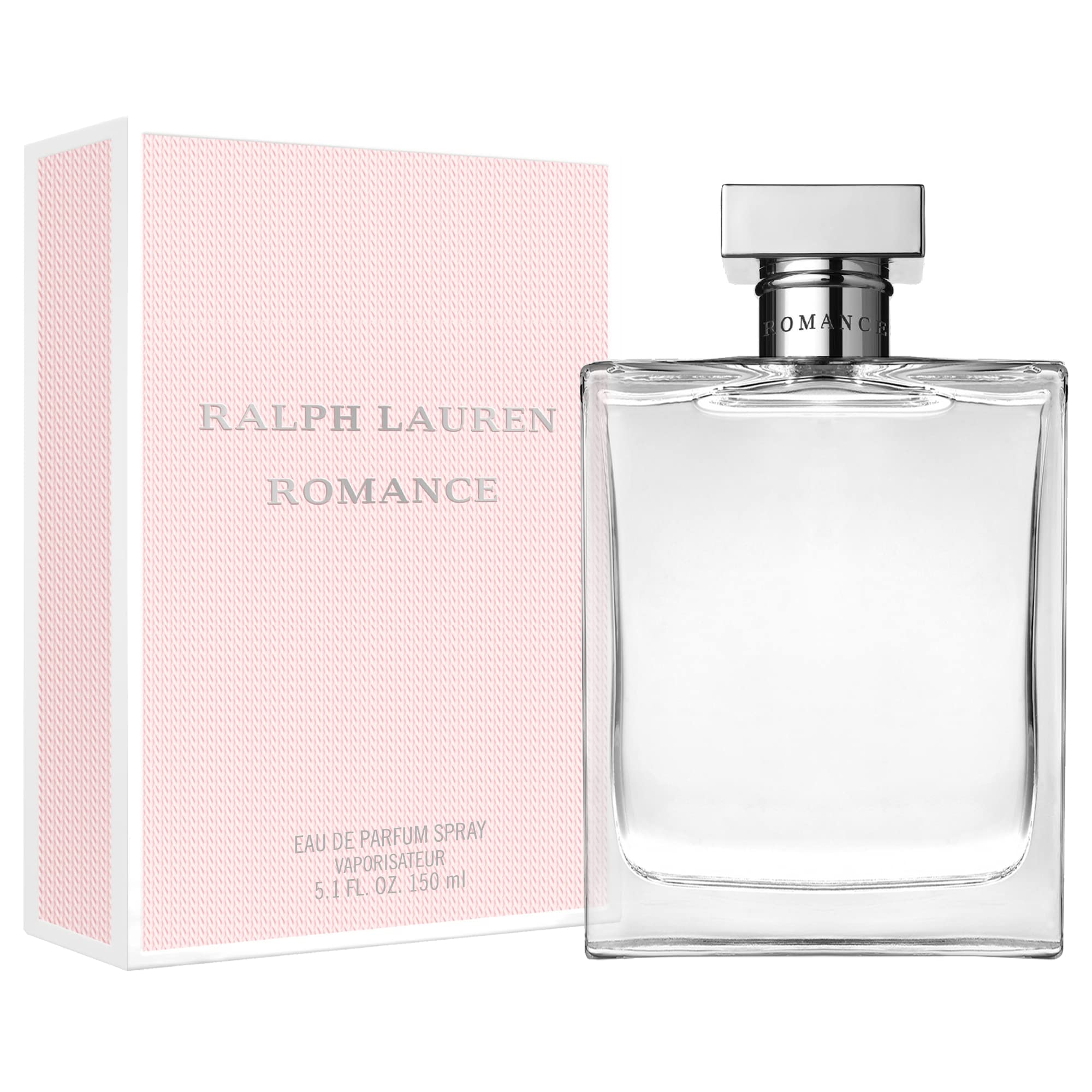Ralph Lauren Romance packaging box conveys premium gifting appeal and shelf presence.