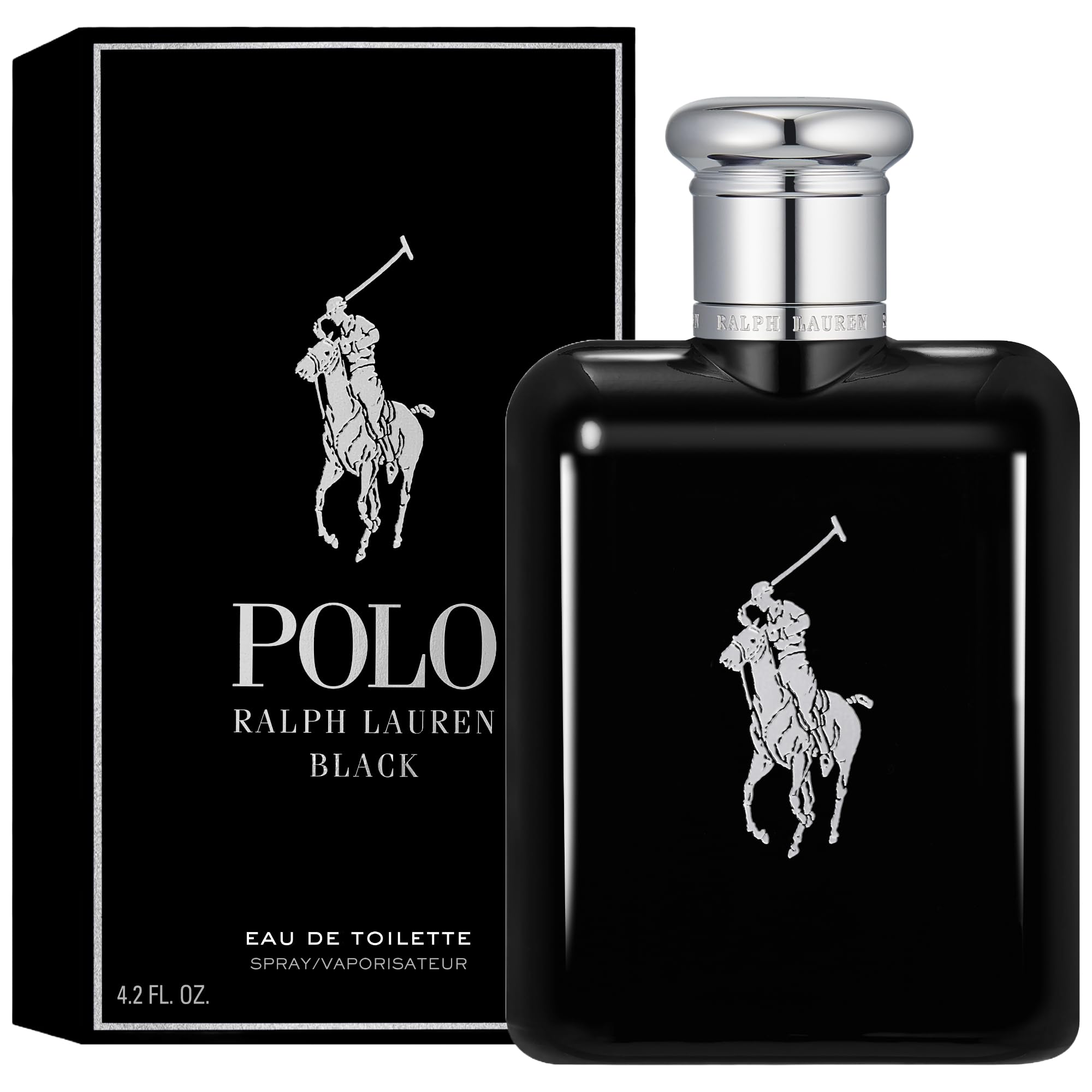 Ralph Lauren Polo Black brand heritage image signaling timeless luxury.