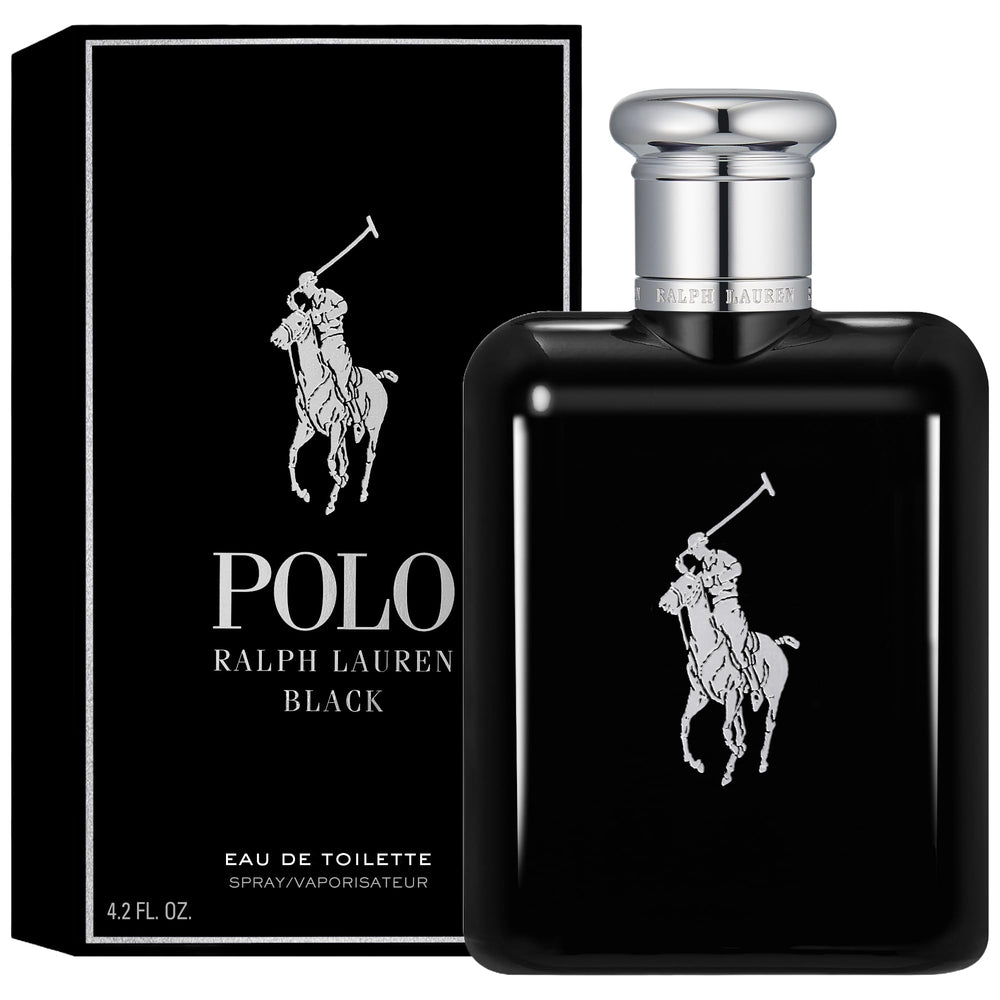 Ralph Lauren Polo Black brand heritage image signaling timeless luxury.