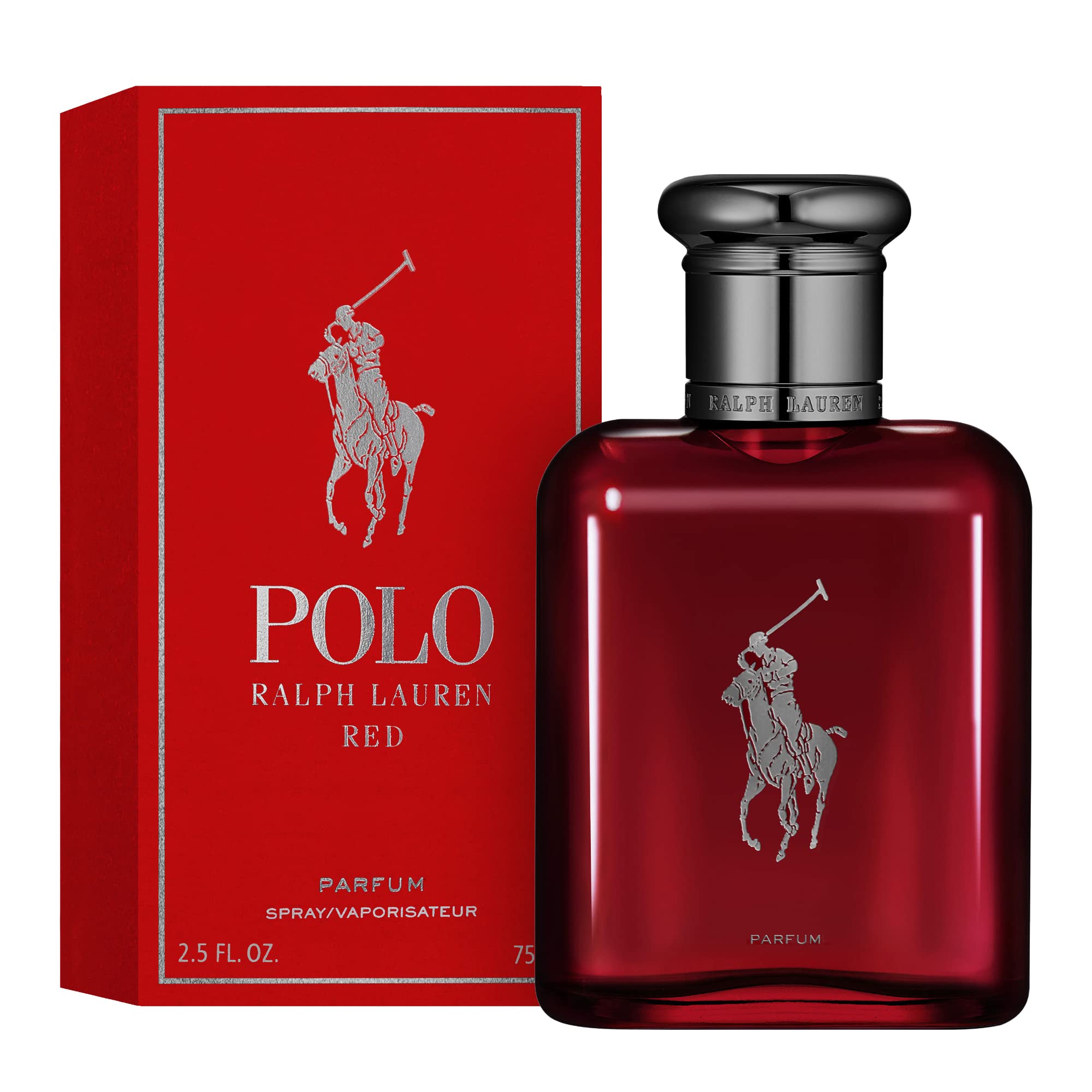 Ralph Lauren Polo Red Parfum night ambiance with warm lighting