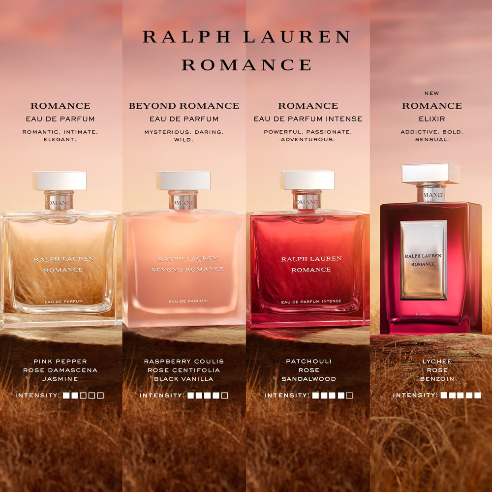 Ralph Lauren Romance travel-size sprays ideal for trips and daily touch-ups