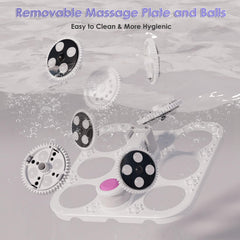 Ranjova 3D Tai Chi massage balls deliver automatic point-stimulation for comfort.
