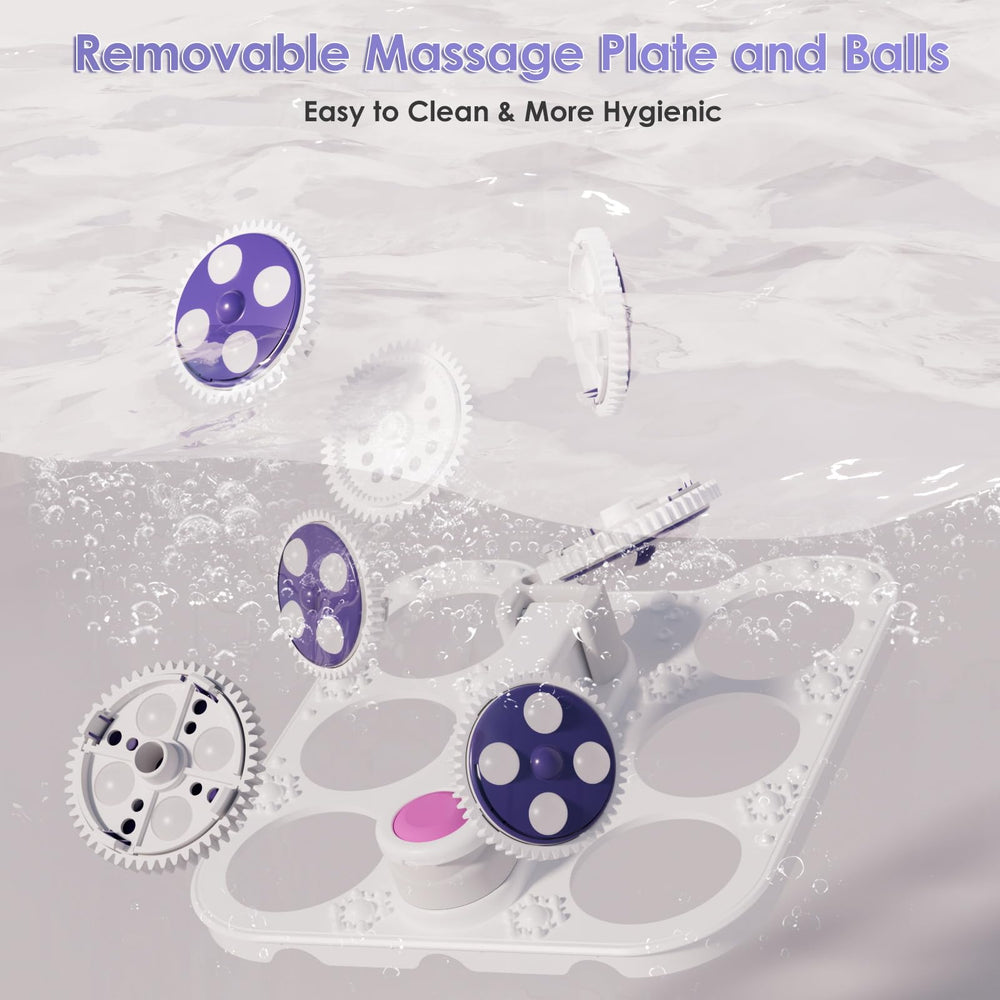 Ranjova foot spa blue temp control display for precise comfort