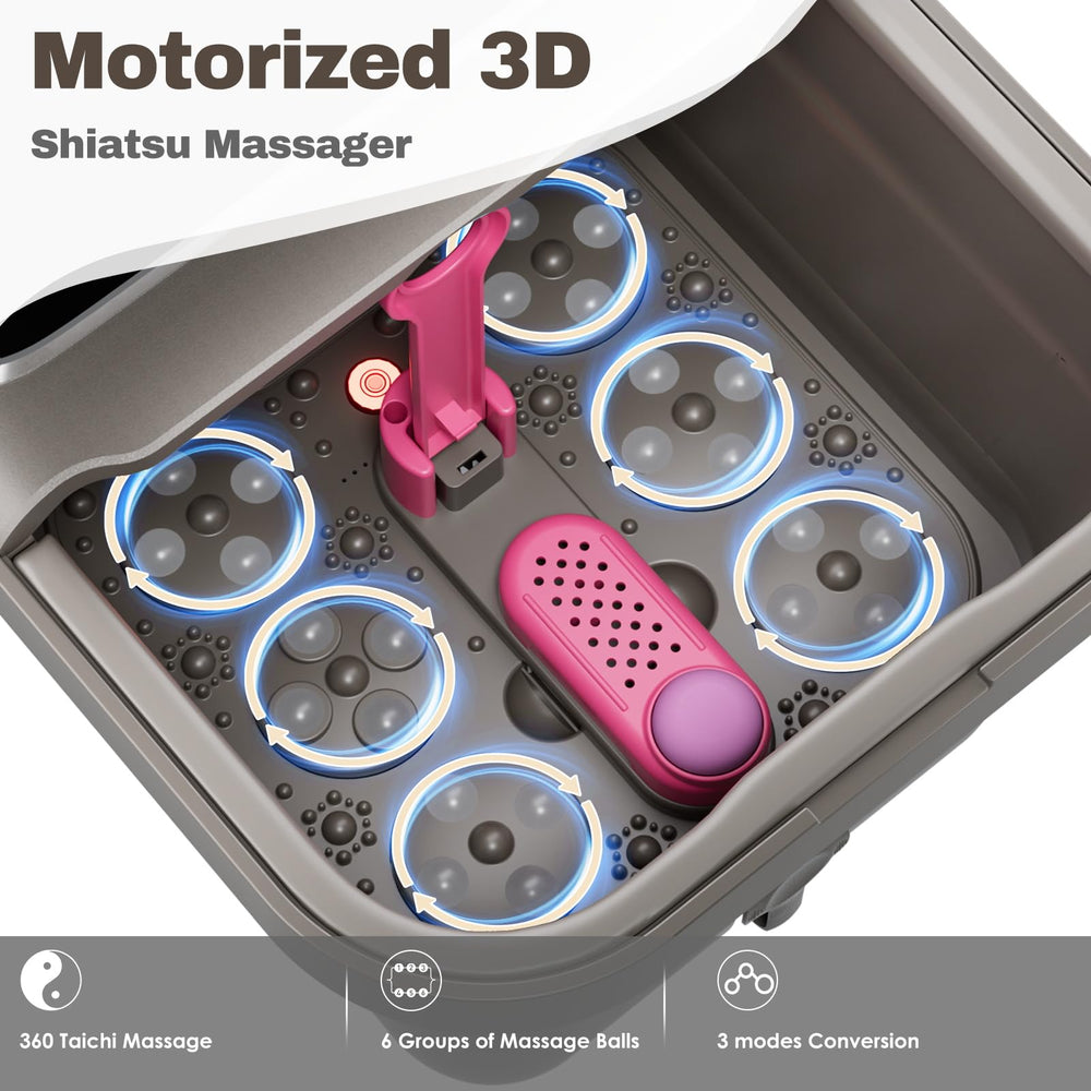 Ranjova Foot Spa Remote Control provides hands-free operation during a soak.