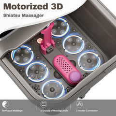 Ranjova Foot Spa Remote Control provides hands-free operation during a soak.