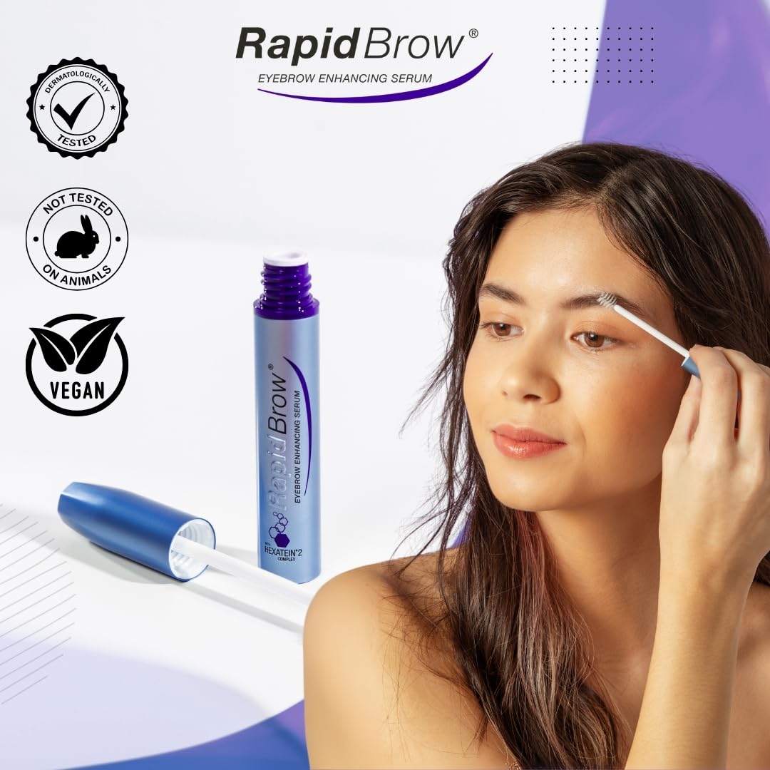 RapidBrow cruelty-free logo confirms ethical, clean beauty choice