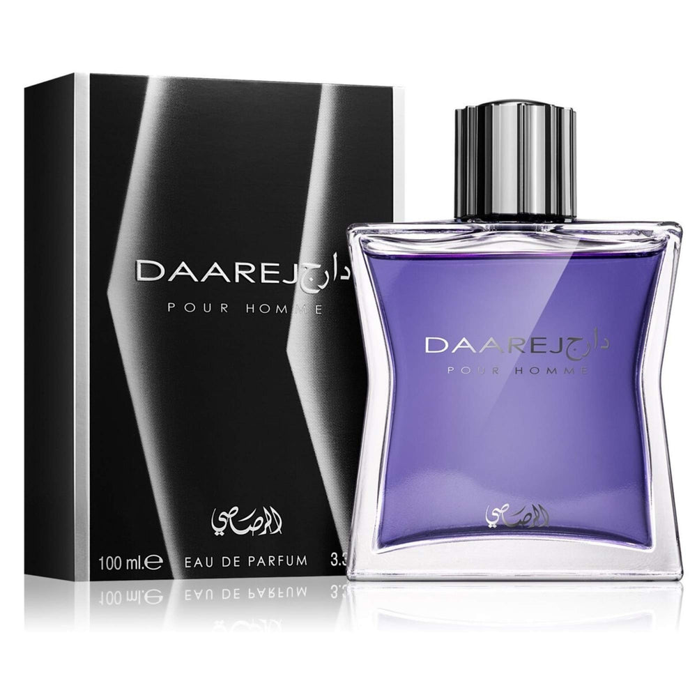 RASASI Dareej for Men bottle front view, premium design for daily confident wear.