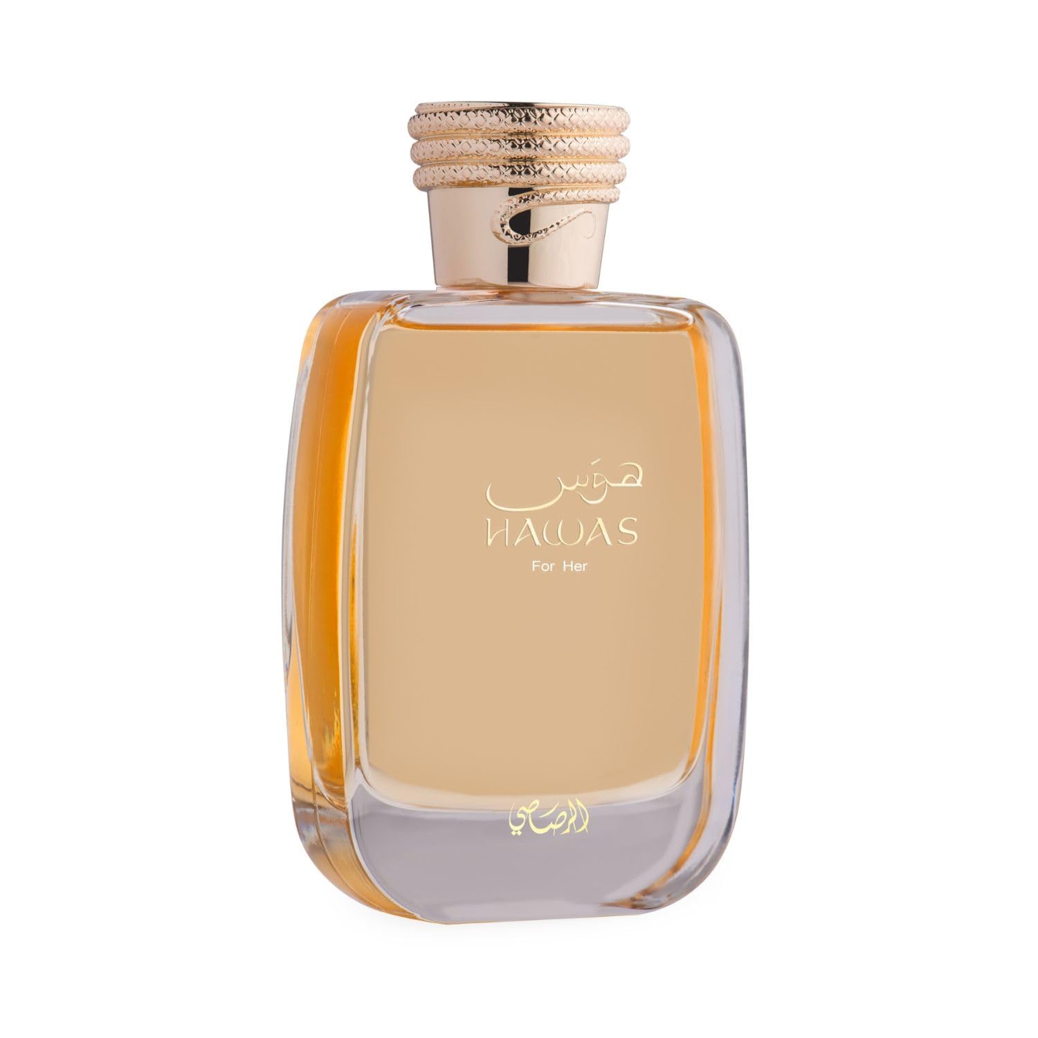 RASASI Hawas bottle showing floral woody notes, ideal for everyday confidence.