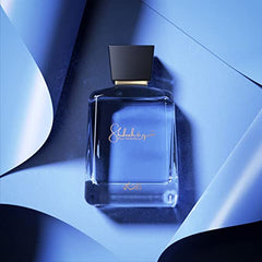 RASASI Shuhrah for Men bottle with lid, explosive sillage for nightlife.