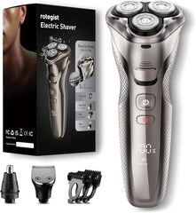 Rategist cordless razor beard trim for precise lines and sharp daily grooming.