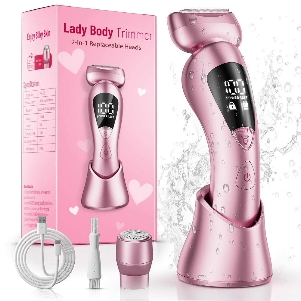 Rategist electric bikini trimmer bikini-area head for precise, gentle shaving.