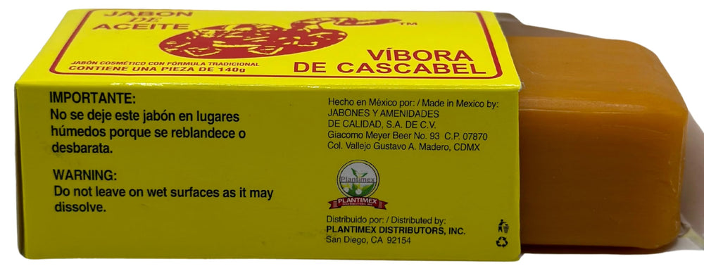 Rattlesnake oil soap bar suitable for face and body cleansing