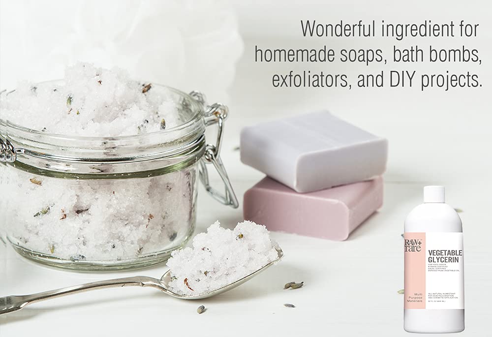 Raw Plus Rare glycerin in kitchen-use setting for recipe experiments