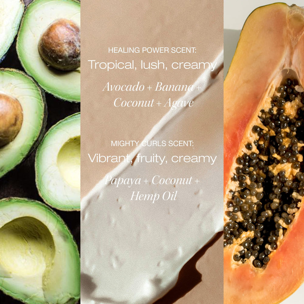 RAW SUGAR avocado oil ingredient closeup signals deep hydration.