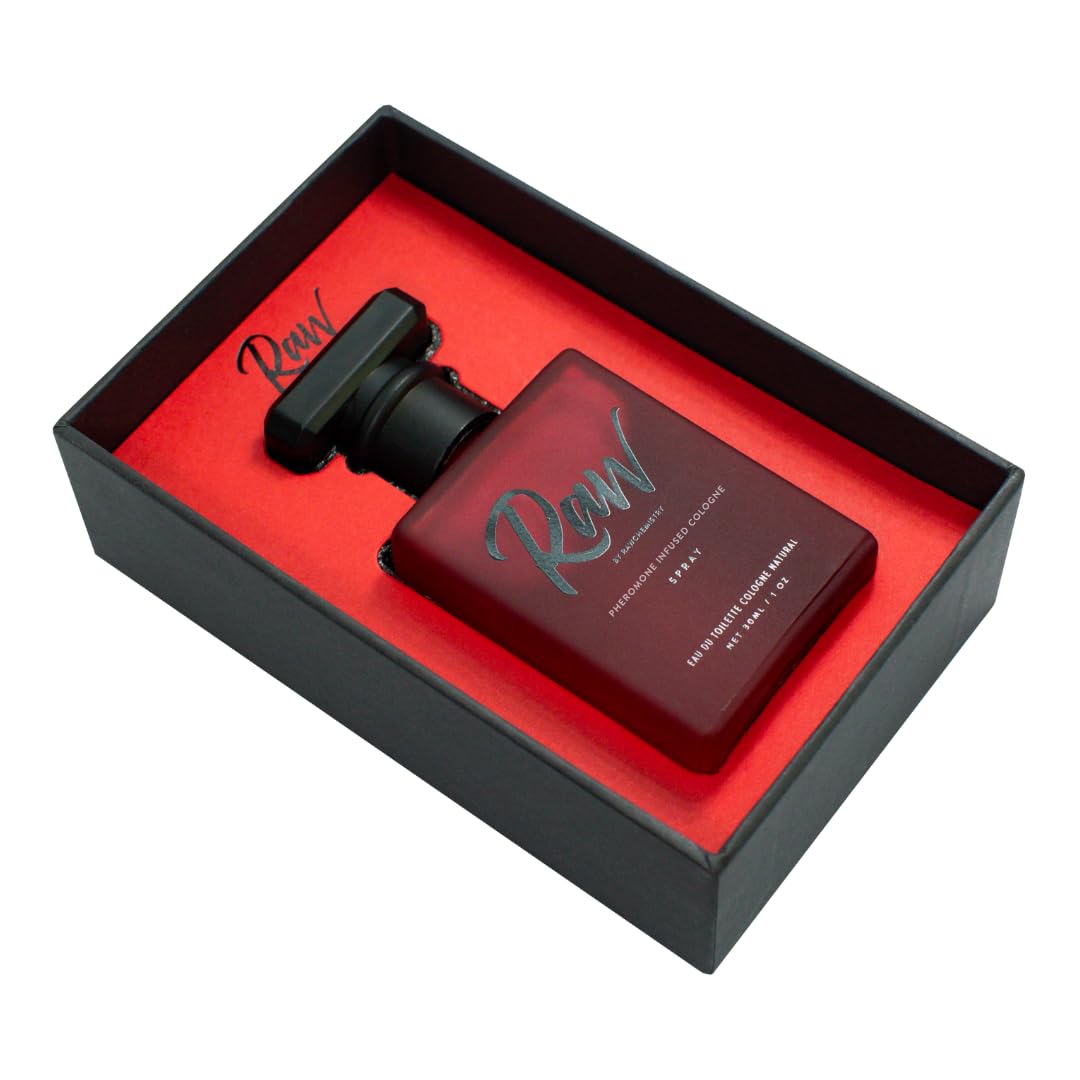 RawChemistry bottle on nightstand ready for spontaneous evenings
