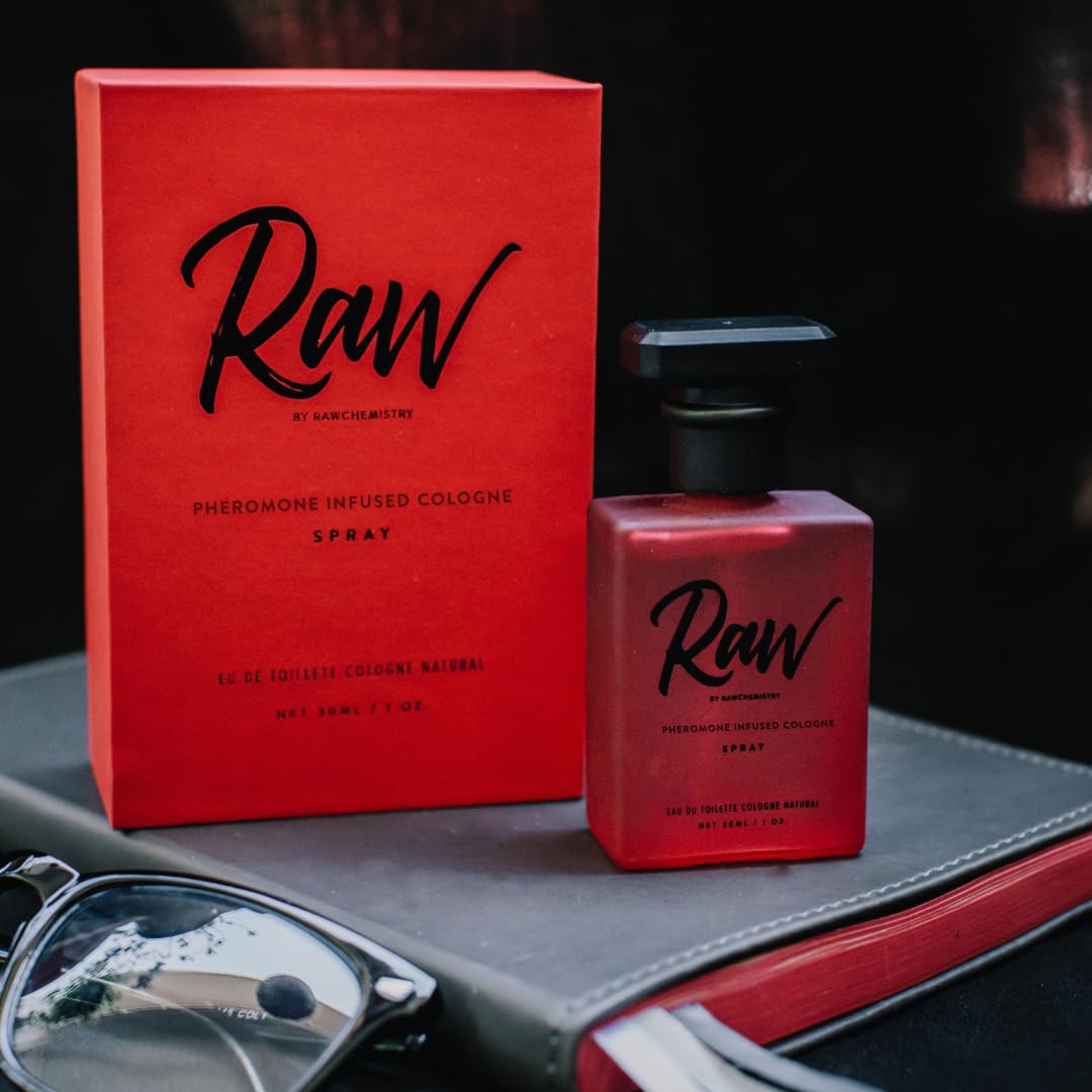 RawChemistry brand label close-up highlights trusted fragrance lineage
