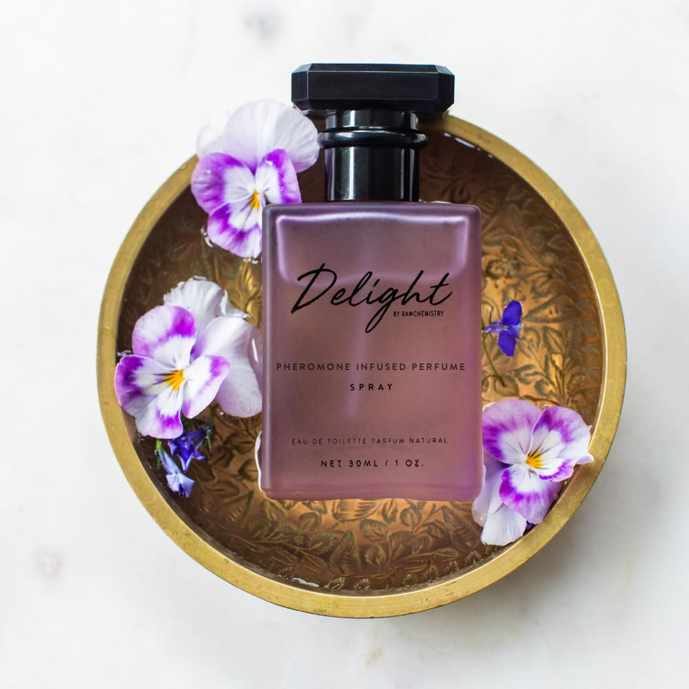 RawChemistry Delight night out styling with fragrance accent