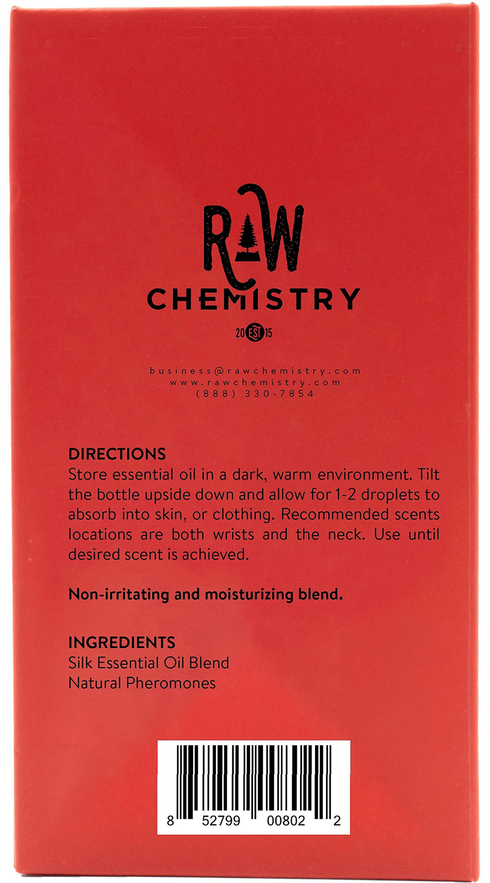 RawChemistry for Him profile view wearing the scent for bold evening presence.