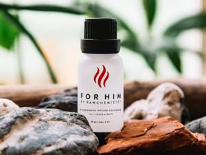 RawChemistry for Him packaging box with premium branding for everyday confidence.