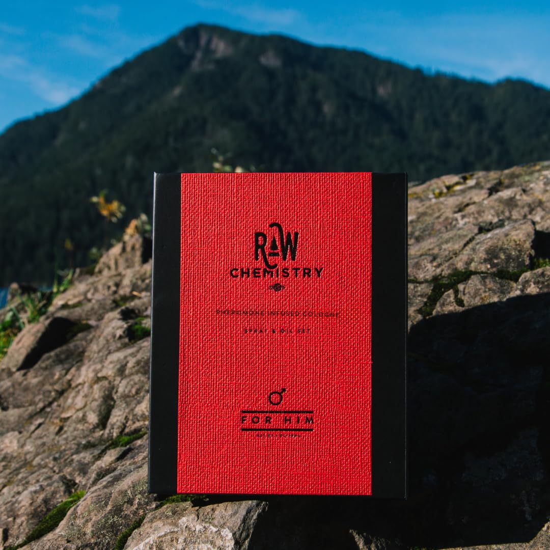 RawChemistry for Him collection displayed for coordinated scent appeal.